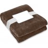 Fleecová deka RPET 280 gr/m², hnedá Chocolate