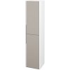 Dreja Vysoká skriňa ENZO SVD2 35 - L01 Biela vysoký lesk / N07 Stone / Pravé