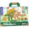 MierEdu Magnetická tabulka Dinosauři - Stegosaurus - MierEdu