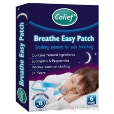 Colief Breathe Easy Patch Eucalyptus & Peppermint