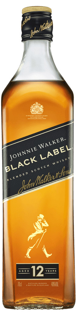 Johnnie Walker Black Label 40% 0,7 l (čistá fľaša)