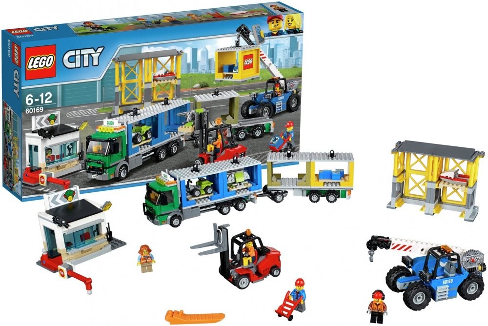 LEGO® City 60169 Nákladný terminál od 169,9 € - Heureka.sk