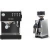 Ascaso Steel DUO, Black + Eureka Mignon Zero 65 All Purpose, CR chrome