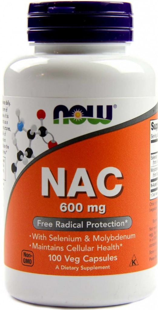 Now Foods NAC 600 100 kapsúl