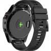 BStrap Silicone Acton remienok na Garmin Fenix 5s / 5s Plus, black (SGA003C03)