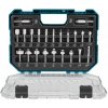 Makita D-74778 Sada fréz pre ponorné a jednoručné frézky 8 mm, 22 ks, v plastovom kufríku