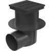 Kanalizačná vpusť bočná D110 s golierom, vodná hladina plast