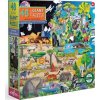 EEBOO Podlahové puzzle V přírodě 48 dílků