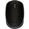 LOGITECH OEM Logitech M171/Cestovní/Optická/1 000 DPI/Bezdrátová USB/Černá-šedá 910-004424