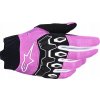 Dámske rukavice Alpinestars Stella Full Bore v2 fialová/biela/čierna L