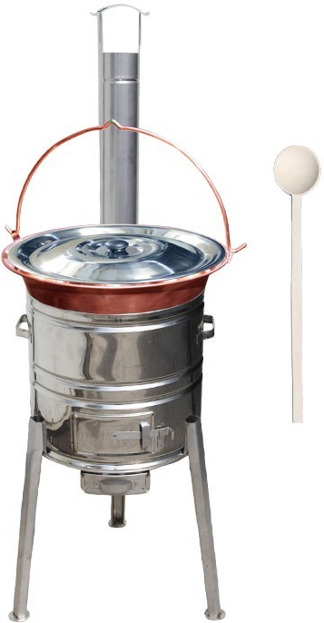 Perfect Cauldron kotlík na guláš medený 20 L (1,2 mm) MEĎ kotlina antikor  40 cm INOX pokrievka antikor 47 cm INOX vareška SMREK od 390 € - Heureka.sk