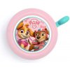 SEVEN Zvonček na bicykel Paw Patrol Girls Kov, Plast, priemer 5 cm