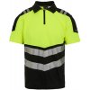 Regatta Reflexné polo tričko TRS281 Black/Yellow 4XL