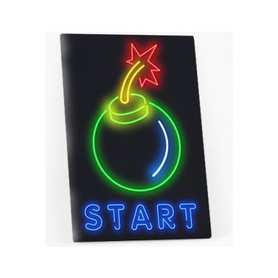 Obrazy, Gaming: Start, 50x70 cm - 76847