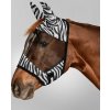Maska proti hmyzu Zebra Waldhausen, s ochranou uší, black/white Velikost: PONY