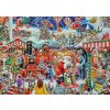 Ravensburger - Puzzle Santov parný vlak Grotto - 1000 dielov