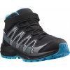 Salomon XA Pro V8 Mid CSWP K 413447 black/monument dětské vyšší nepromokavé trekové boty 30 EUR