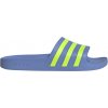 Pánske šľapky adidas, ADILETTE AQUA modrá,reflexný neón