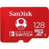 Karta SanDisk Nintendo Switch MicroSDXC 128 GB Class 10 UHS-I/U3 A1 V30 (SDSQXAO-128G-GNC)