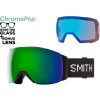 Snowboardové okuliare Smith I/O Mag XL black | cp sun green mir+cp storm rose flash 25/26 - Odosielame do 24 hodín