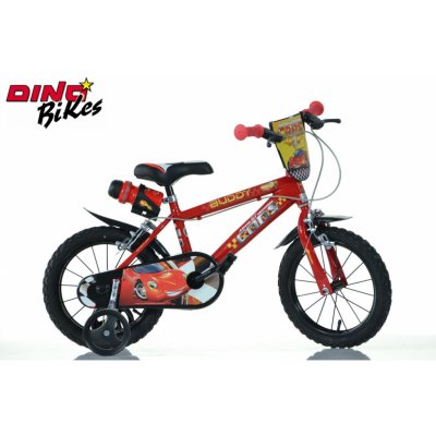 DINO Bikes - Detský bicykel 14"" Cars 2022