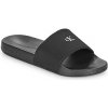 Calvin Klein Jeans športové šľapky SLIDE MONOGRAM HARDWARE Čierna
