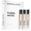 NOVELLISTA Floral Notes NOVELLISTA Crazy Rich parfumovaná voda 10 ml + NOVELLISTA Silk Destiny parfumovaná voda 10 ml + NOVELLISTA Couture Chic parfumovaná voda 10 ml