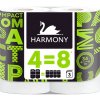 Harmony Compact Toaletný papier white 3 vrstvový, 8 roliek