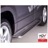 STEELER Bočný schod nerez s rebrovaným nášľapom SUZUKI GRAND VITARA, 2006-2015