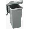 Elletipi Vstavaný plastový odpadkový kôš 24 l Swing 2.0