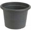 PLASTKON Kvetináč Campanula 17 cm antracit