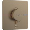 Hansgrohe ShowerSelect Comfort Q - Termostat pod omietku pre 1 spotrebič a ďalší výtok, kartáčovaný bronz 15589140