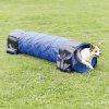 Trixie Agility tunel - malý pes, šteňa, 40cm / 2m - modrý