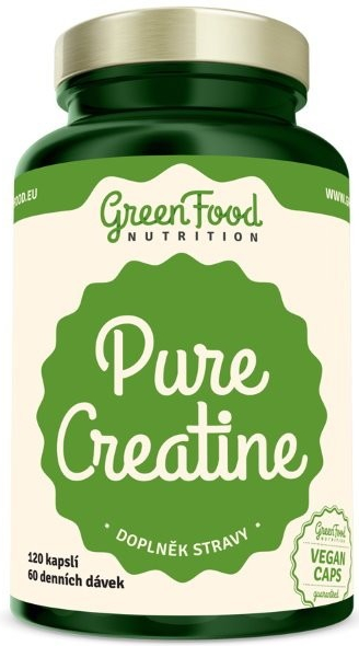 GreenFood Creapure Creatine 120 kapsúl