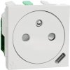 Unica - Zásuvka skrytá 250V/16A + USB C 10.5W, 2.1A, 2M, Biela