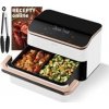 Cosori TF101S Dual blaze TwinFry 10l hozkovzdušná fritéza - bílá