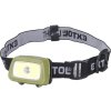 Extol Light 43108 | Lampa čelová bodová 250 lm, 3x1,5V AAA, 3 režimy svietenia biela-červená-zelená, 58 g
