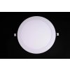 LVT PROMA LED panel okrúhly zapustený 12W 6500K biely PL5061