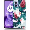 Picasee silikónový prehľadný obal pre Motorola Edge 30 Neo - Rhododendron