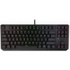ENDORFY herná klávesnica Thock TKL Kailh RD RGB USB red sw. drôtová mechanická US layout čierna RGB EY5A003