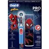 Oral-B PRO Spiderman Kids 3+ elektrická detská zubná kefka s púzdrom