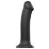 strap-on-me Silicone Bendable Dildo Black XL