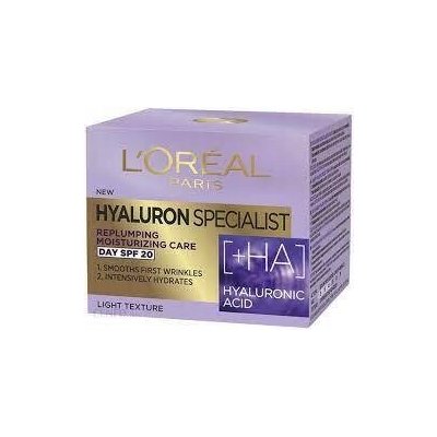 L'Oreal Paris Hyaluron Specialist vyplňujúci denný hydratačný krém s účinkom proti vráskam s kyselinou hyalurónovou 50 ml