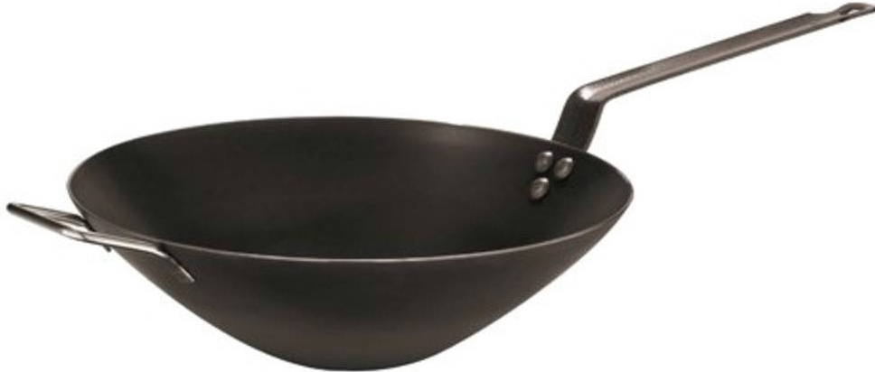 Paderno Pánev WOK modrá ocel 40 cm