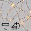 EMOS Lighting D3AW07 LED vánoční nano řetěz 1,9 m 2x AA vnitřní teplá bílá časovač