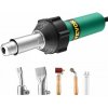 Horúcovzdušná zváračka plastov 1600W PVC TPO Vinyl horúci vzduch a 5 doplnkov