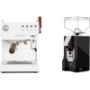Ascaso Steel DUO PID PLUS, White&Wood + Eureka Mignon Silenzio, CR black
