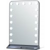 IMMAX HOLLYWOOD Make-up s LED CCT LCD displej USB C/A výstupy sivé