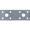 Plochá spojka 100 x 35 x 2,5 mm, pozink, diery ø 5/11 mm