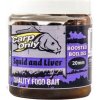CARP-ONLY - Dipované boilies Squid & Liver 20 mm 250 ml